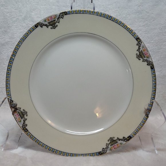 Antique Noritake "CORTEZ" Pattern China 7 1/2" Salad Plate Circa 1917 - Picture 1 of 6